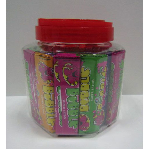 Tattoo Bubble Gum Jar