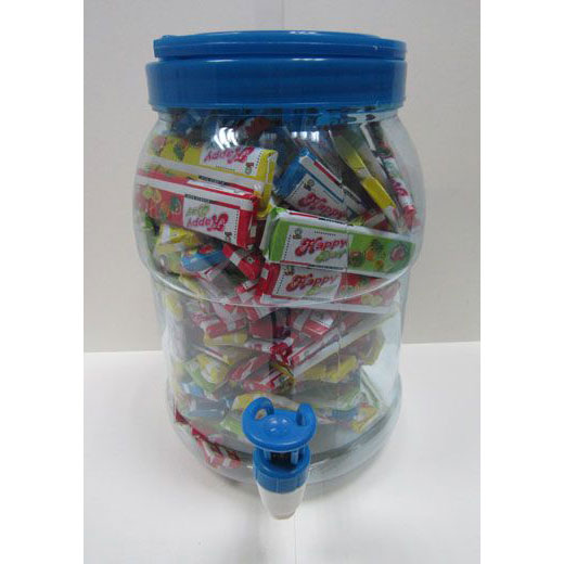 Tattoo Bubble Gum in Water Fountain