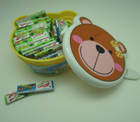 Tattoo Bubble Gum in Animal Box