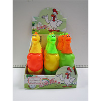Roaring Duck with Candy