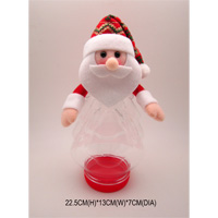 Santa Xmas Tree Shaped Bottle