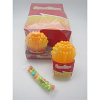 Dextrose Candy in French Fries Bottle
