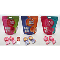 Fruit Pectin Pop(Strawberry, Passion Fruit, Dragon Fruit Flavors)