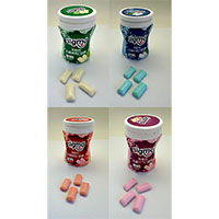 Sugar Free Chewing Gum(Lime, Mint, Strawberry, Peach)