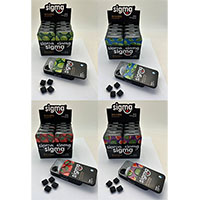 Sugar Free Chewing Gum with Coconut Shell Activated Carbon(Lime, Mint, Strawberry, Watermelon)