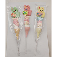 Rabbit Icecream Marshmallow Skewers