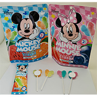 Double Colored Crystal with Dextrose Lollipop